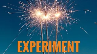 Wunderkerzen Experiment !!!!!