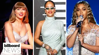 Taylor Swift, Rihanna & Beyoncé Make Forbes’ 2021 List of Powerful Women | Billboard News