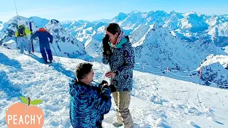 Will You Marry Me? 😍 Cute and Funny Proposal Videos | [1 Hour]  Engagement Moments | Peachy