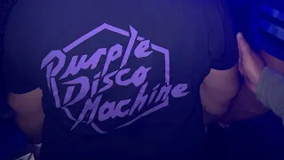 Purple disco machine at  shrine L.A