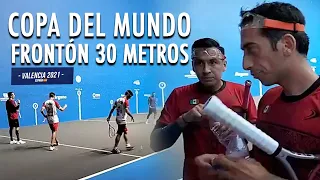 Copa del Mundo Frontón 30 metros MÉXICO VS ESPAÑA frontenis / Turi-Colimita, espectacular juego