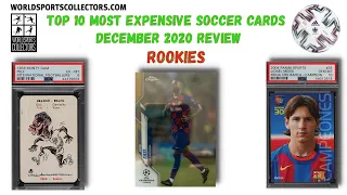 Top 10 Most Expensive Soccer Cards Rookies December 2020 Review (Fati, Haaland, Pele)