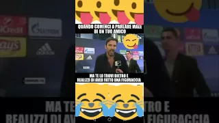 Buffon parla male di Ronaldo e se lo ritrova dietro le spalle