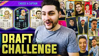 SUN 10 YOUTUBERI SA IMI FACA DRAFTUL IN FIFA 21!!! PLAYER PICK INCREDIBIL IN ACEST SUPER CHALLENGE