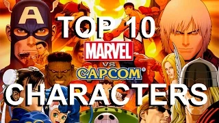 Top 10 Overpowered Marvel vs Capcom Characters!