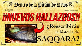 👉👉 HALLAZGOS EN SAQQARA reescriben su historia 🤯 | Dentro de la pirámide | Nacho Ares