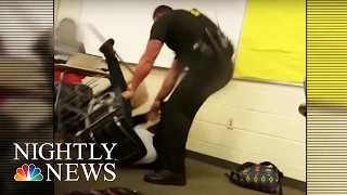 FBI to Investigate Video of Female Student Body-Slammed by Cop | NBC Nightly News