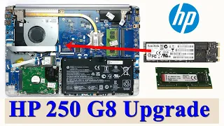 HP 250 G8 Upgrade | M.2 PCIe SSD Upgrade | Disassembly | 2022