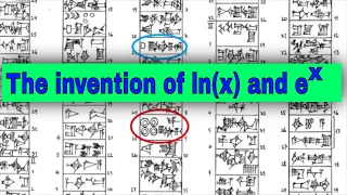 How people came up with the natural logarithm and the exponential function #SoME1