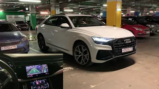 Intelligent automatic parking system (IPA) Audi Q8. Интелектуальная система парковки Audi.