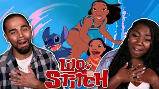 OHANA MEANS FAMILY! - First Time Watching Disney's Lilo & Stitch Movie Reaction