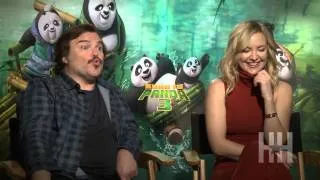 Jack Black and Kate Hudson Talk Lady Gaga vs. Leo & "KungFu Panda 3"