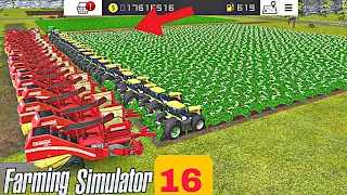 Today I have cultivated potatoes in Farming Simulator 16 ! Gameplay! Timelapse!
