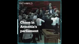 Fight breaks out in the Armenian parliament