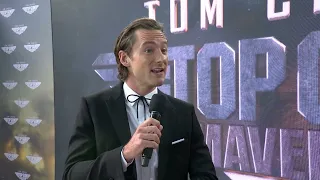 Top Gun: Maverick London Premiere - Itw Lewis Pullman (official video)