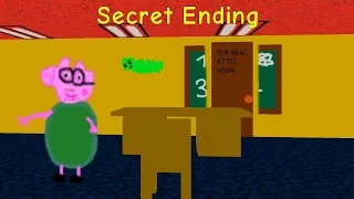 New Secret Ending - Peppa's Basics For Everything and Everyone (Baldi's Basics Mod)