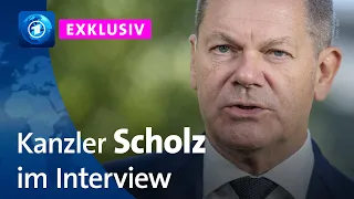 Kanzler Scholz zur russischen Teilmobilmachung | tagesthemen-Interview