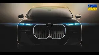 Внешность новой BMW 7 серии.2023 BMW i7. Luxury car.First teaser.