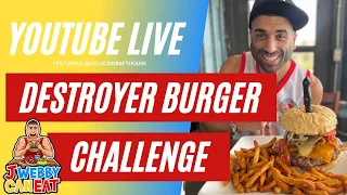 St Lucie Draft House - Destroyer Burger Challenge LIVE