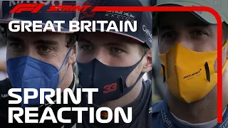 The Drivers' Reactions To The First Ever F1 Sprint | 2021 British Grand Prix