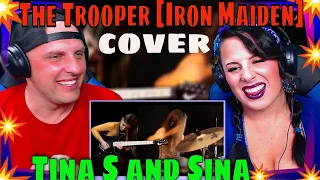 First Time Hearing Tina S and Sina Perform The Trooper [Iron Maiden] cover | THE WOLF HUNTERZ REACT