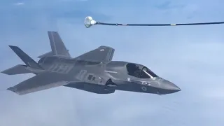 Неудачная воздушная дозаправка F 35 попала на видео