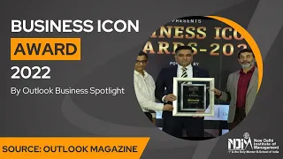 "Business Icon Award 2022" by Outlook Business Spotlight