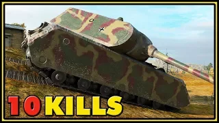 Maus - 10 Kills - 10,9K Dmg - World of Tanks Gameplay