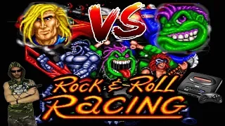 СЕГА СТРИМ ►Rock n' Roll Racing Sega ► Ретро гонки это топ