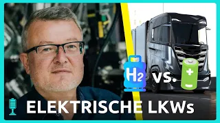 Prof. Maximilian Fichtner - E-Lkws mit Batterien oder Wasserstoff? | Geladen Podcast