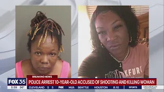 Florida girl, 10, charged with murder after shooting woman fighting mom