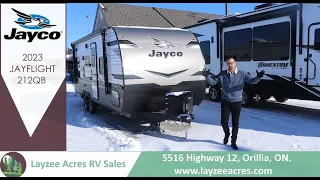 2023 Jayco Jayflight 212QB - This has #1 Selling Jersey of All Time! - Layzee Acres RV Sales