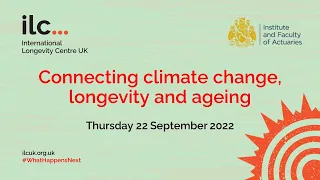 Longevity – the missing link in the climate change debate