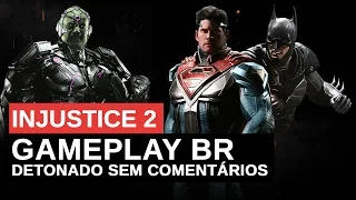 INJUSTICE 2 GAMEPLAY DUBLADO PT-BR - MODO HISTÓRIA COMPLETO (SEM COMENTÁRIOS) #injustice2