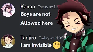 If Tanjiro became invisible for 24hrs....