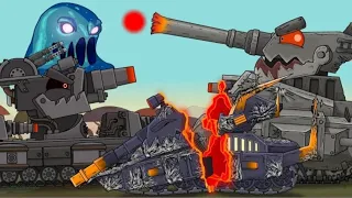 Lost story 2.Leviathan vs Kv-6Mimic. Cartoons about tanks