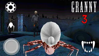 ESCAPING AS “SPIDER ANGELENE” IN GRANNY 3 GATE ESCAPE ON HARD MODE!