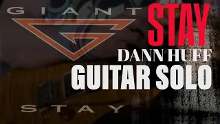 Stay Guitar Solo by Dann Huff (song by Giant) TAB in PDF