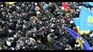 Штурм Винницкой ОГА 6.12.2014