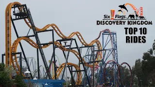 Top 10 Rides at Six Flags Discovery Kingdom