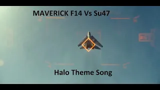 Top Gun: Maverick - F14 vs Su-57 - Halo Music(Long Cut)