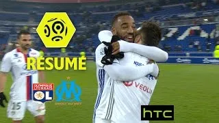 Olympique Lyonnais - Olympique de Marseille (3-1)  - Résumé - (OL - OM) / 2016-17
