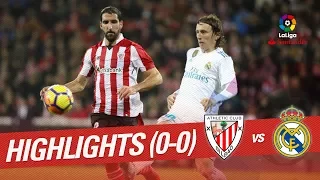 Highlights Athletic Club vs Real Madrid (0-0)