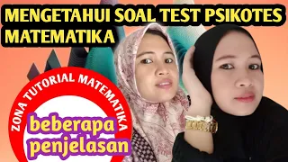 ,PENYELESAIAN PSIKOTES MATEMATIKA