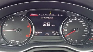 2019 Audi A4 B9 30 TDI 136 HP Acceleration S Tronic