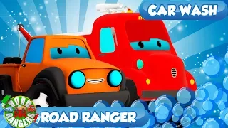 Road Rangers | car wash song | super hero songs for kids