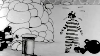 Alice in Cartoonland: Alice the Jail Bird (1925, Animation) Walt Disney Alice Comedies