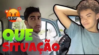 REAGINDO UBER VELHO/canal Desconfinados