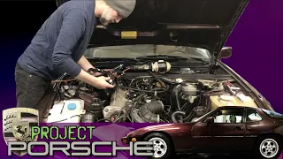 Custom Made 924S Silicone Vacuum Hose Kit Install - Rough Idle Fix Part 2