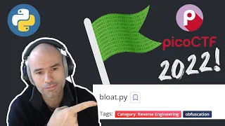 Bloat.py Python Code Obfuscation picoCTF 2022